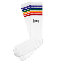 Load image into Gallery viewer, Shrub Love (Rainbow Socks)
